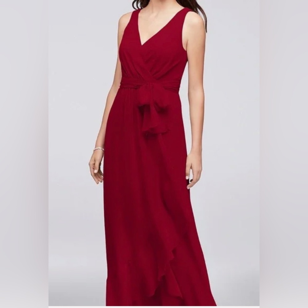 David’s bridal bridesmaid dress